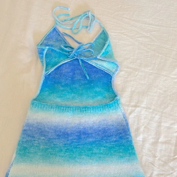 Frankies Bikinis | Debbie Knit Halter Dress - Picture 5 of 9